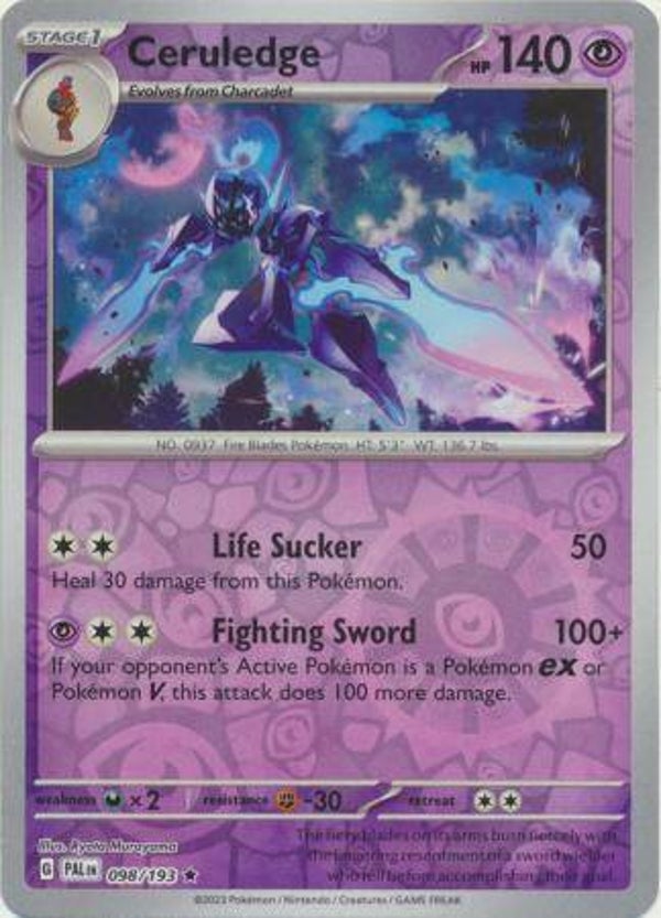Paldea Evolved - #098 - Ceruledge - REVERSE