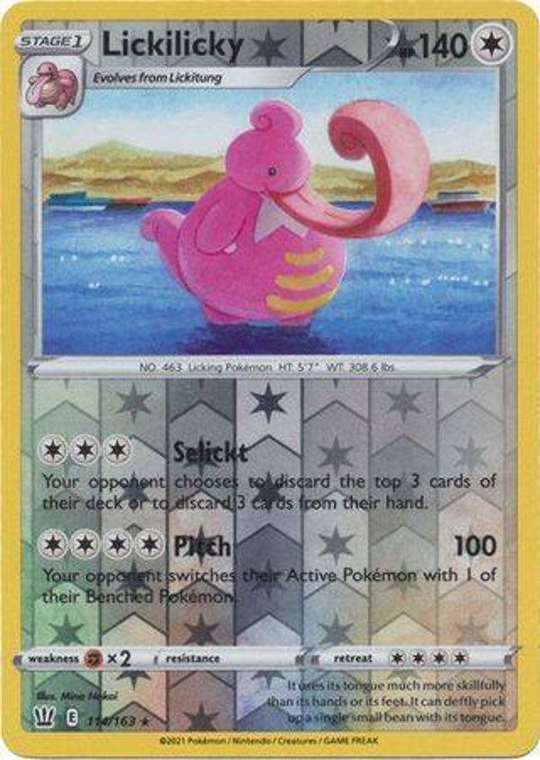 Battle Styles - #114 - Lickilicky - REVERSE