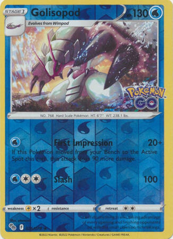 Pokemon Go - #026 - Golisopod - REVERSE