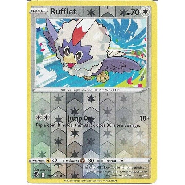 Silver Tempest - #148 - Rufflet - REVERSE