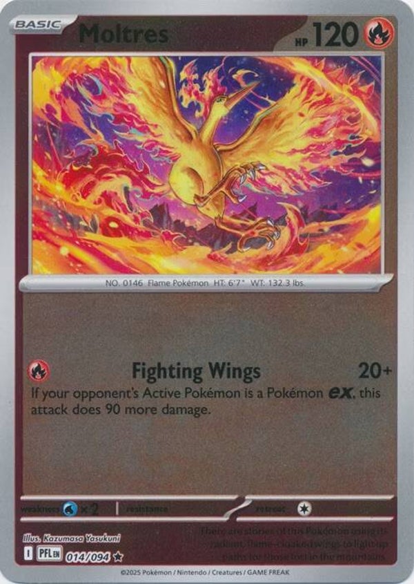 Phantasmal Flames - #014 - Moltres - REVERSE