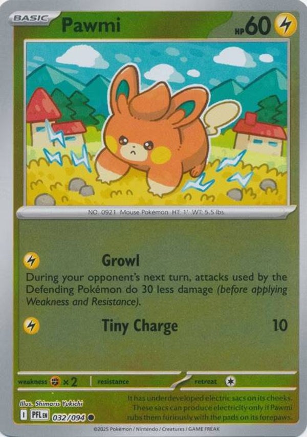 Phantasmal Flames - #032 - Pawmi - REVERSE