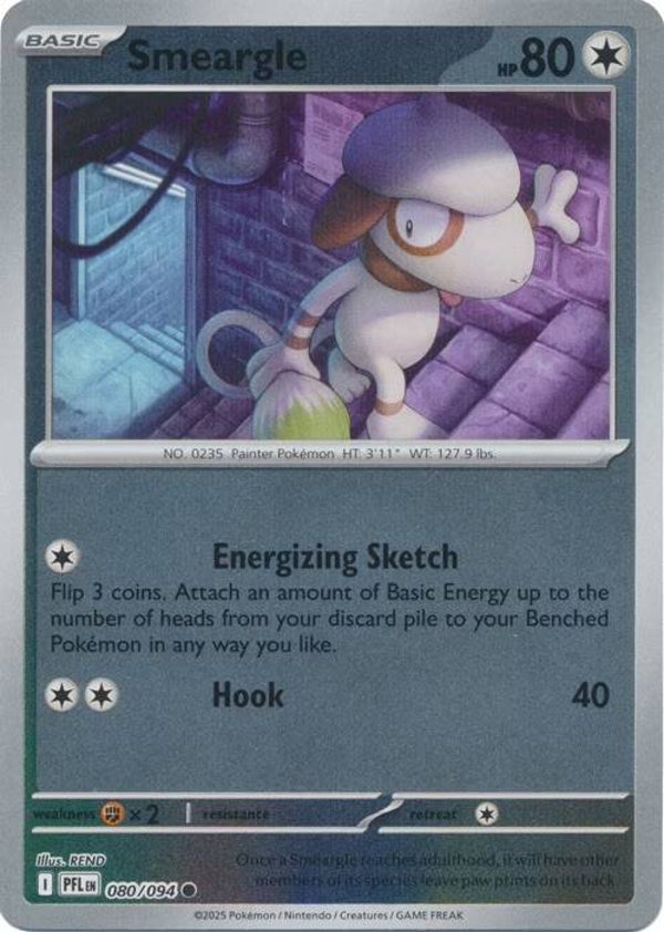 Phantasmal Flames - #080 - Smeargle - REVERSE