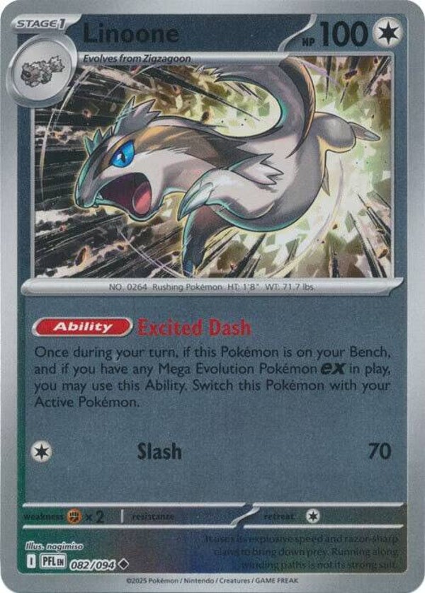 Phantasmal Flames - #082 - Linoone - REVERSE