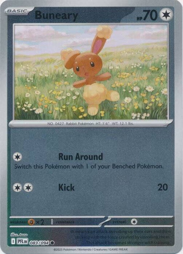 Phantasmal Flames - #083 - Buneary - REVERSE