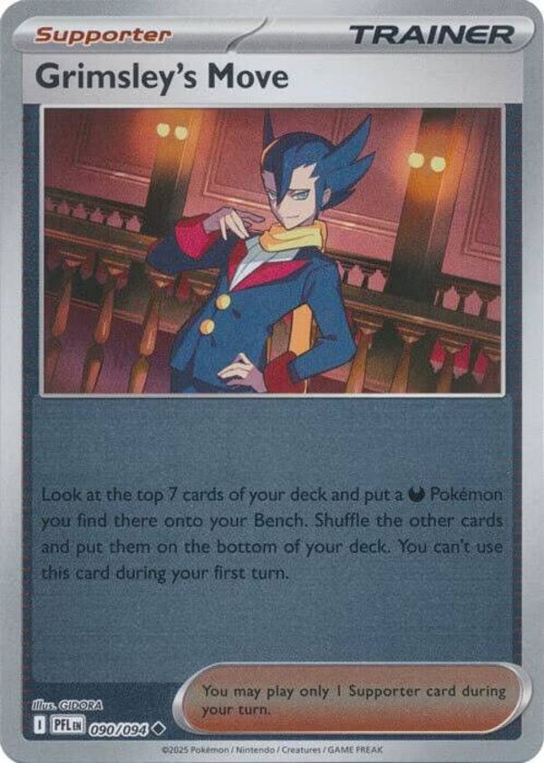 Phantasmal Flames - #090 - Grimsley's Move - REVERSE