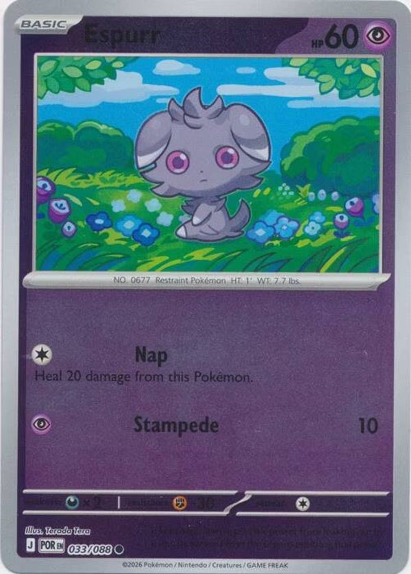 Perfect Order - #033 - Espurr - REVERSE