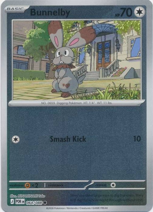 Perfect Order - #064 - Bunnelby - REVERSE