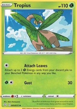 Shining Fates - #005 - Tropius