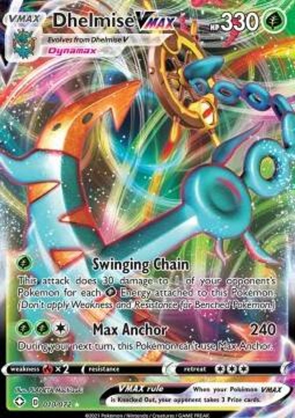 Shining Fates - #010 - Dhelmise VMAX