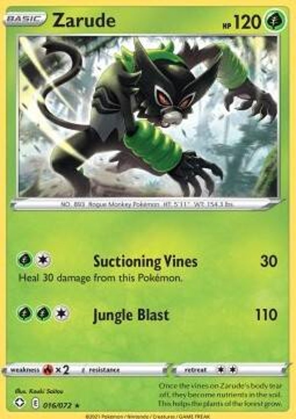 Shining Fates - #016 - Zarude