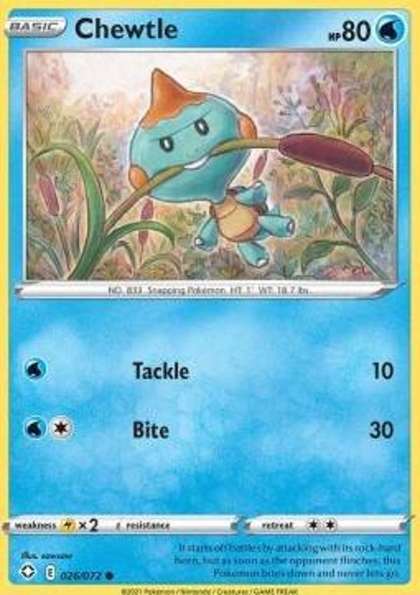 Shining Fates - #026 - Chewtle