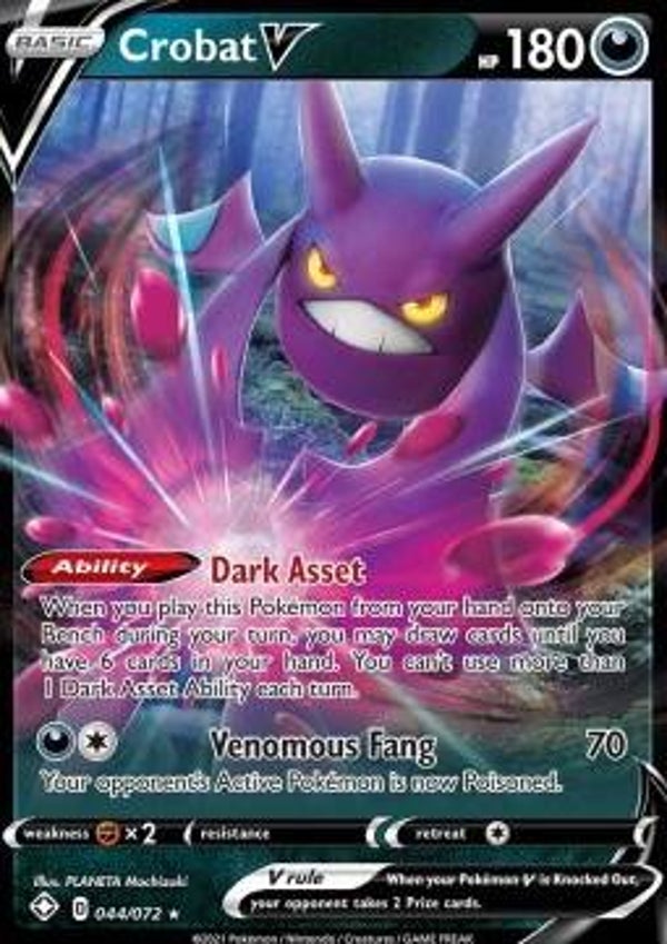 Shining Fates - #044 - Crobat V