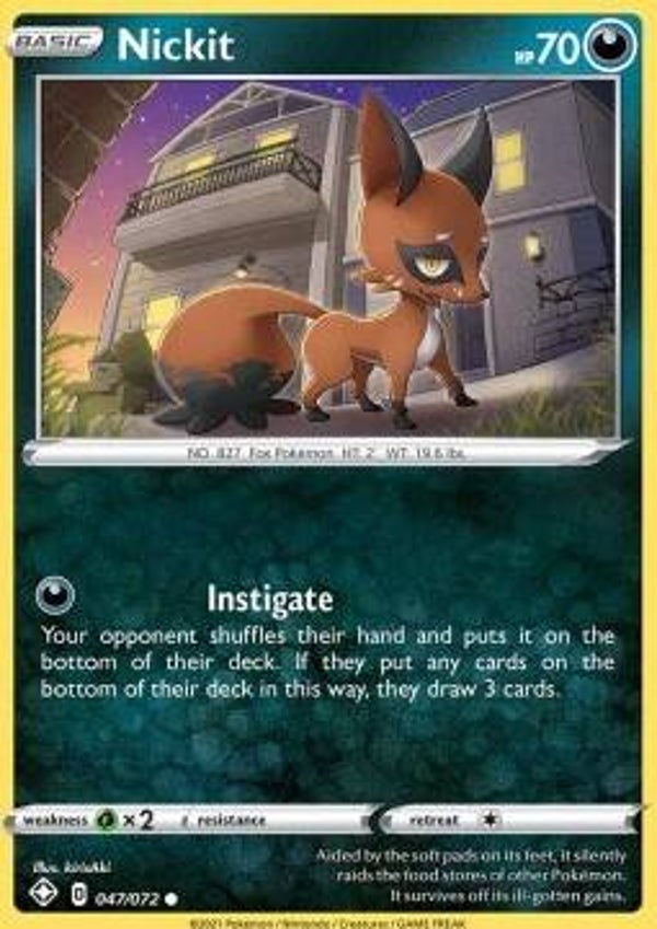 Shining Fates - #047 - Nickit