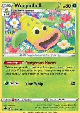 Battle Styles - #002 - Weepinbell