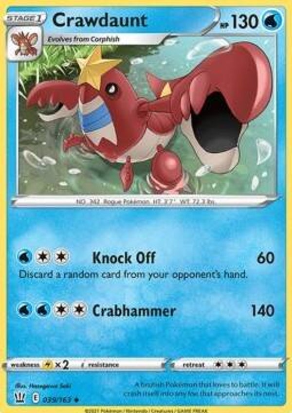 Battle Styles - #039 - Crawdaunt