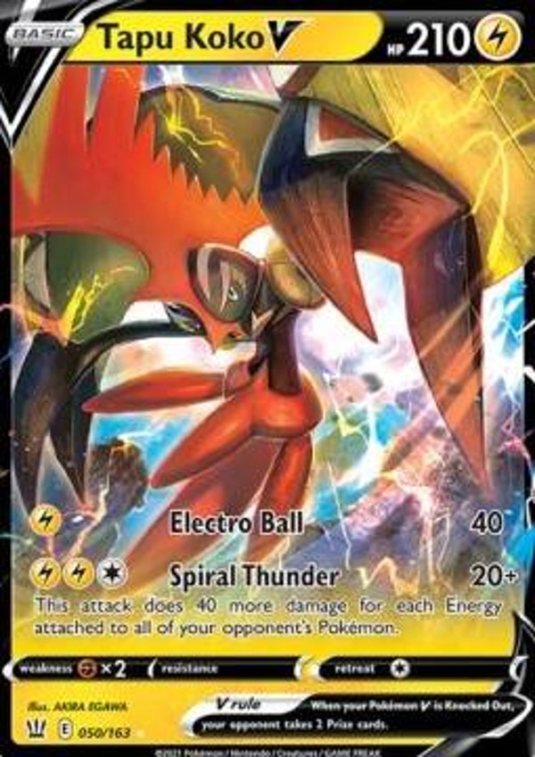 Battle Styles - #050 - Tapu Koko V