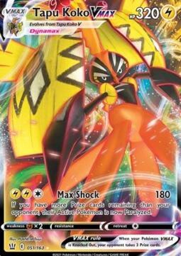 Battle Styles - #051 - Tapu Koko VMAX