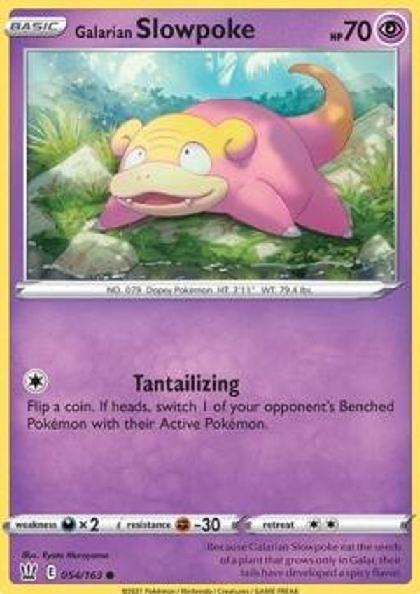 Battle Styles - #054 - Galarian Slowpoke