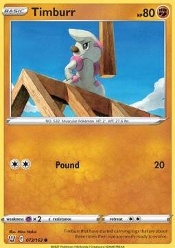 Battle Styles - #073 - Timburr