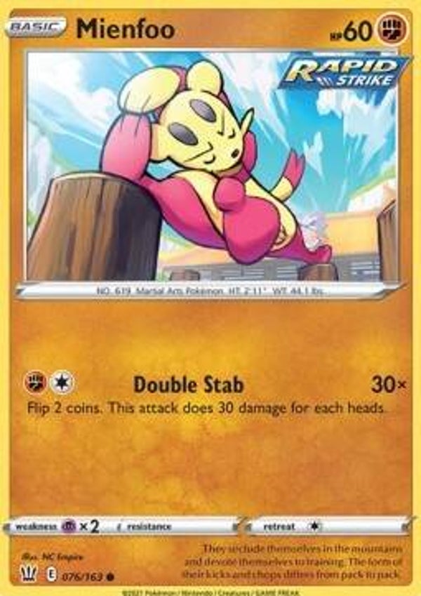 Battle Styles - #076 - Mienfoo