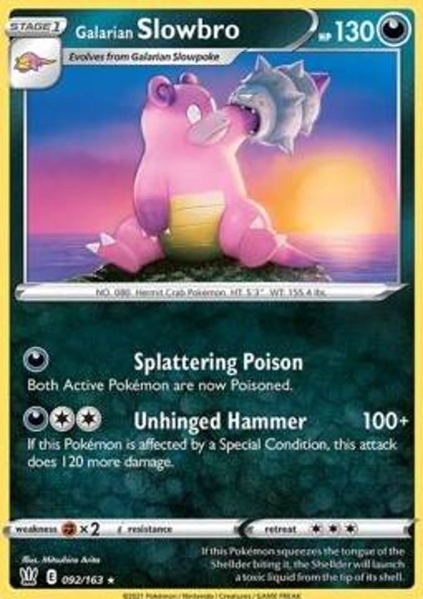 Battle Styles - #092 - Galarian Slowbro