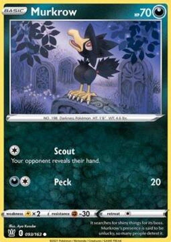 Battle Styles - #093 - Murkrow