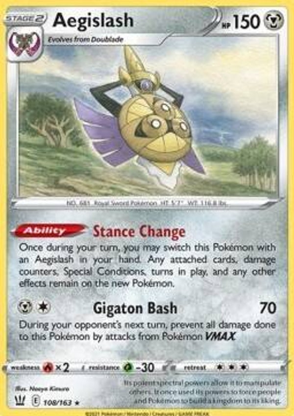 Battle Styles - #108 - Aegislash