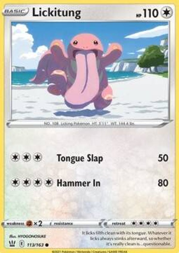 Battle Styles - #113 - Lickitung