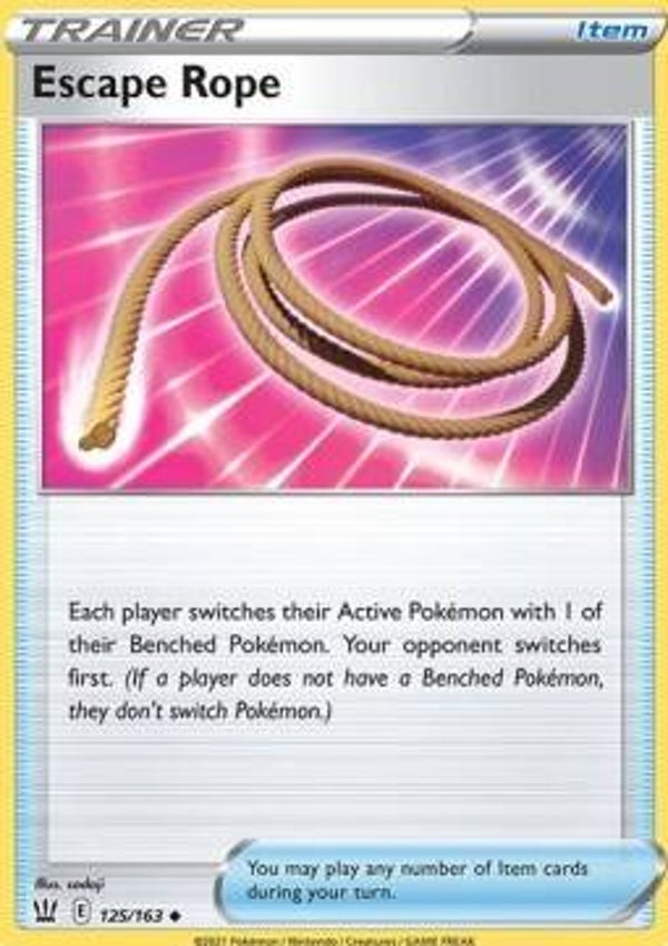 Battle Styles - #125 - Escape Rope