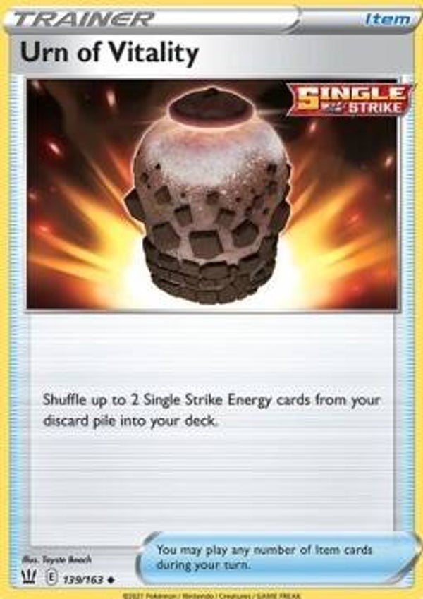 Battle Styles - #139 - Urn of Vitality