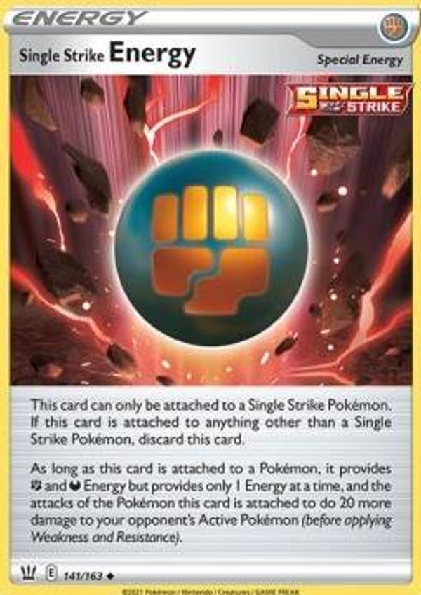 Battle Styles - #141 - Single Strike Energy