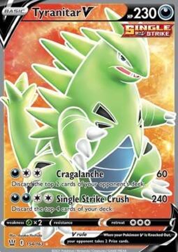 Battle Styles - #154 - Tyranitar V
