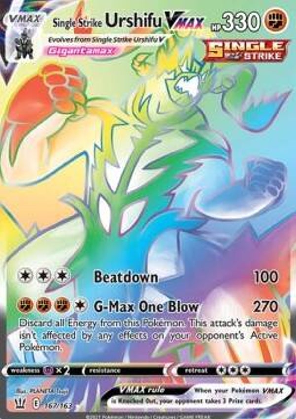 Battle Styles - #167 - Single Strike Urshifu VMAX