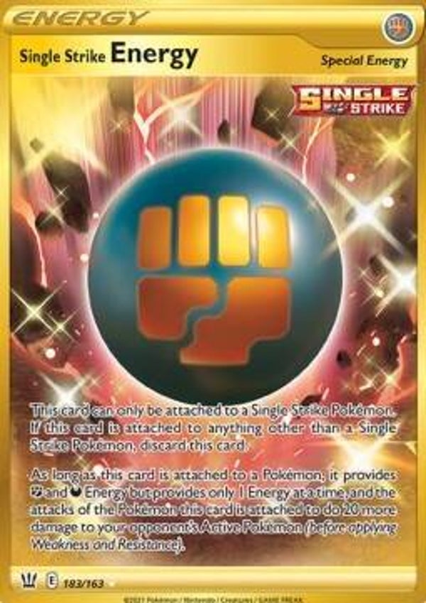 Battle Styles - #183 - Single Strike Energy