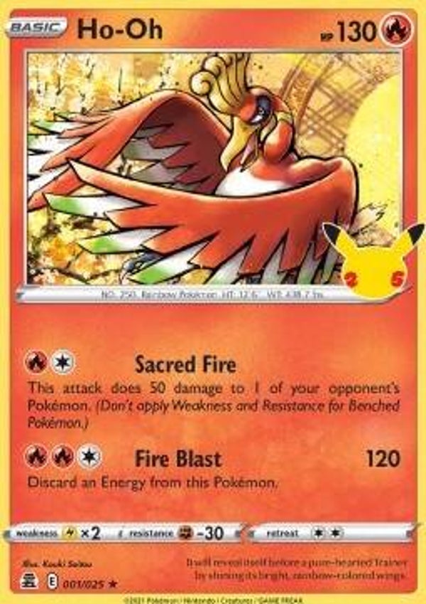 Celebrations - #001 - Ho-Oh
