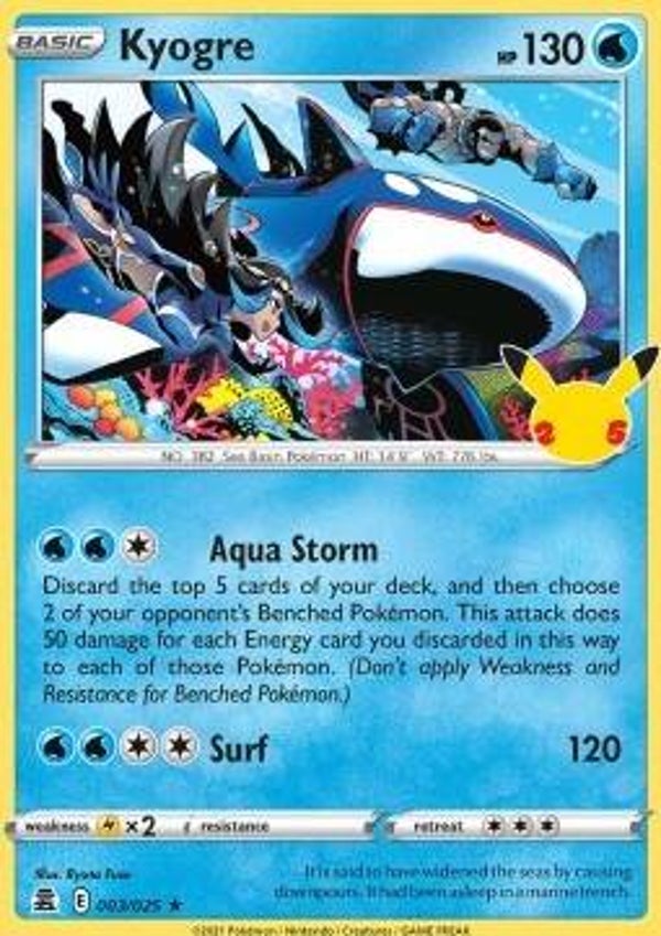 Celebrations - #003 - Kyogre