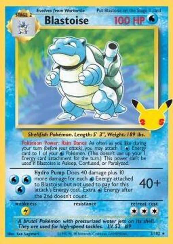Celebrations - #028 - Blastoise