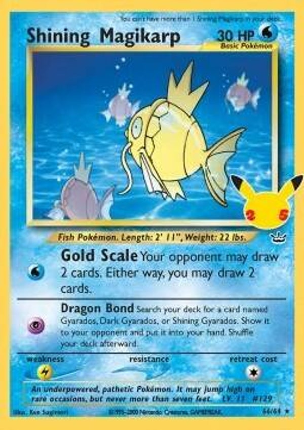 Celebrations - #035 - Shining Magikarp