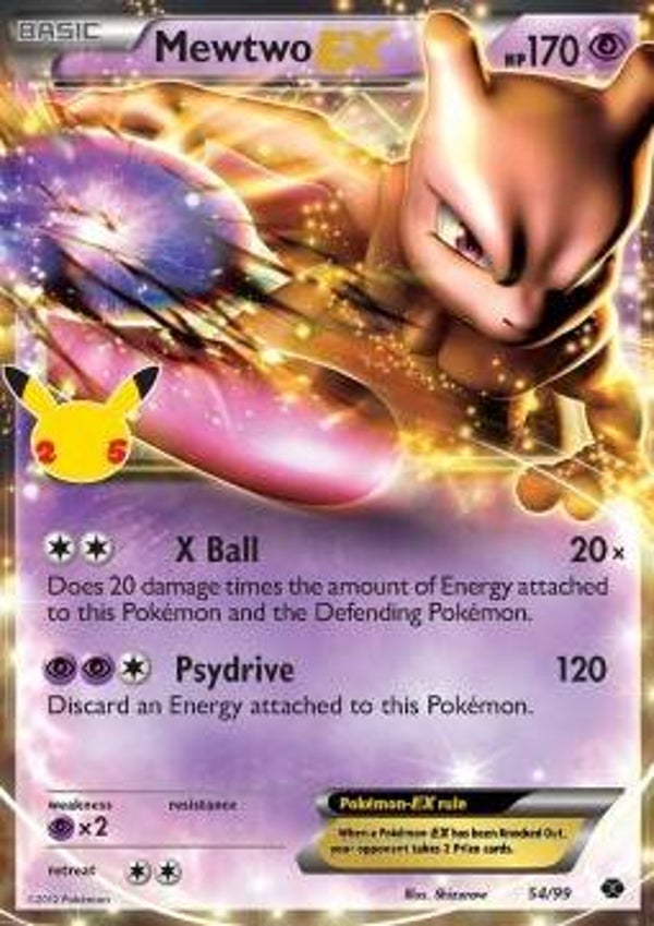 Celebrations - #047 - Mewtwo EX