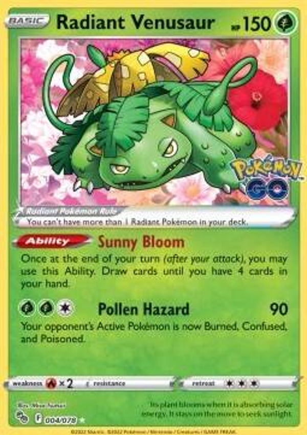 Pokemon Go - #004 - Radiant Venusaur
