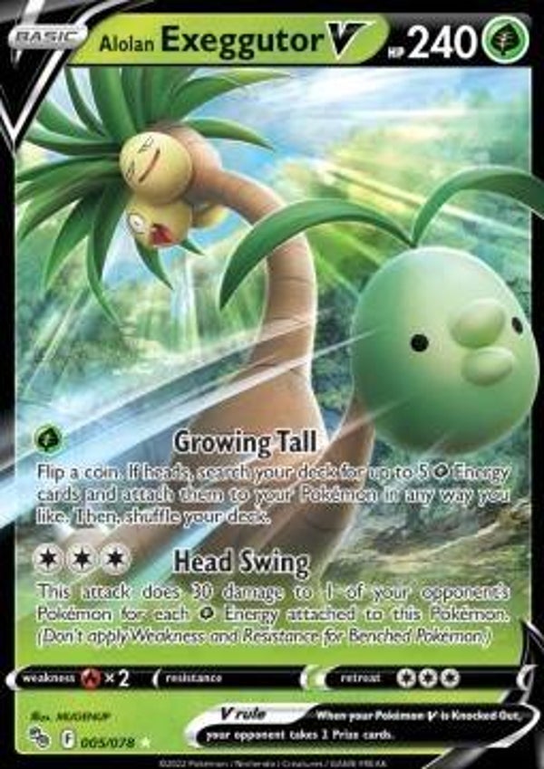 Pokemon Go - #005 - Alolan Exeggutor V