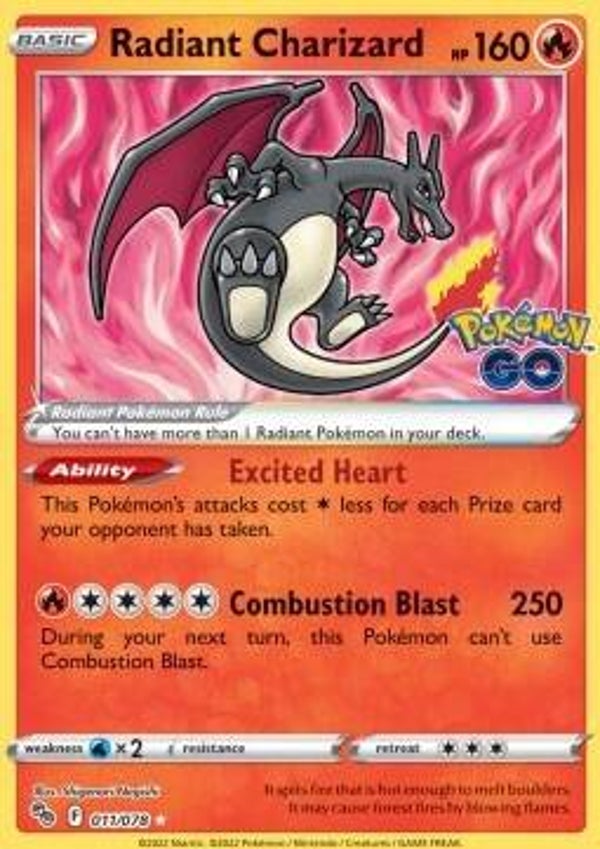 Pokemon Go - #011 - Radiant Charizard