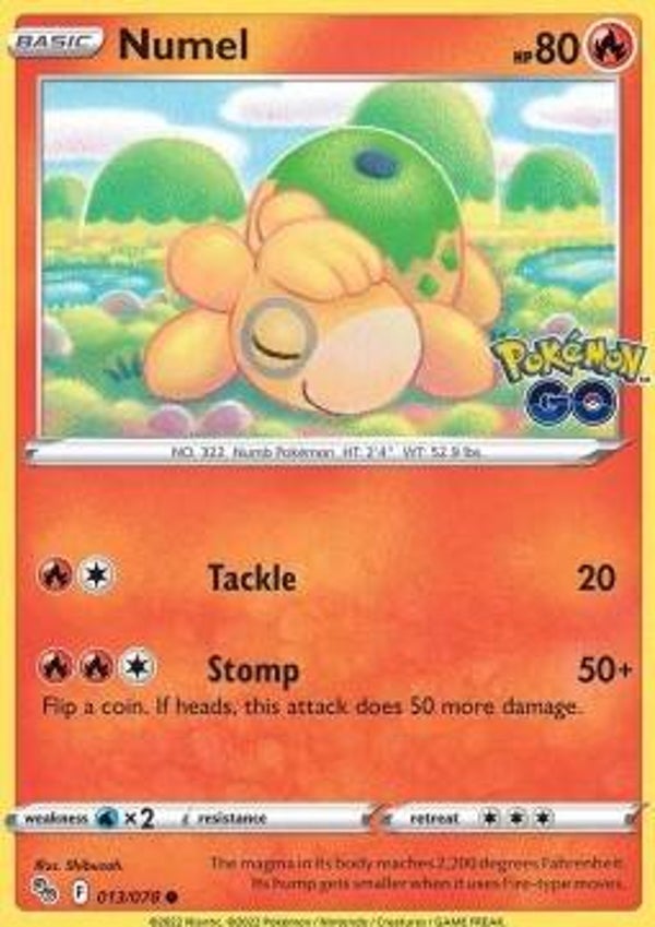 Pokemon Go - #013 - Numel