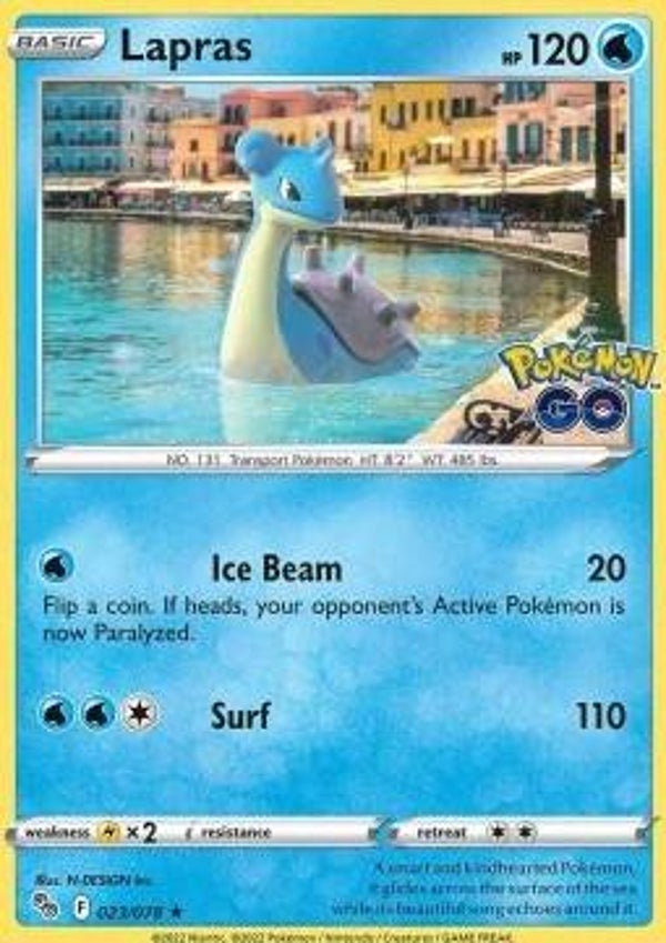 Pokemon Go - #023 - Lapras - HOLO