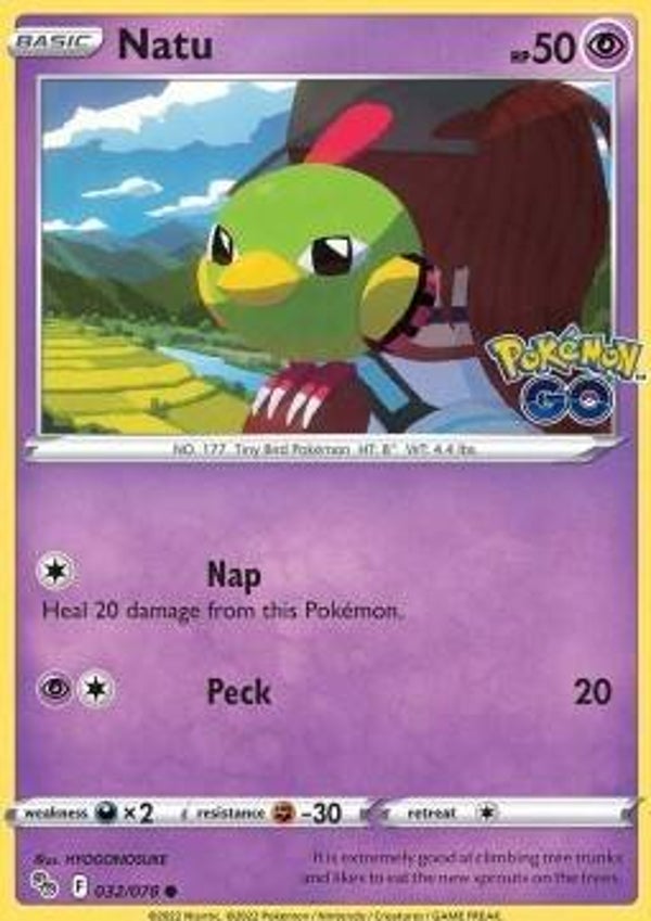 Pokemon Go - #032 - Natu