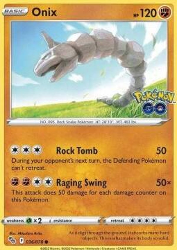 Pokemon Go - #036 - Onix