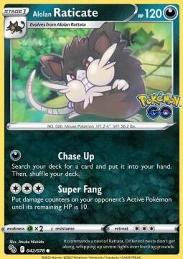 Pokemon Go - #042 - Alolan Raticate