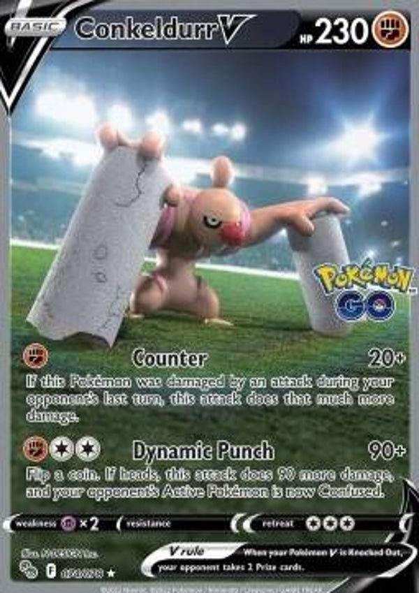 Pokemon Go - #074 - Conkeldurr V