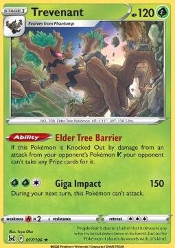 Lost Origin - #017 - Trevenant